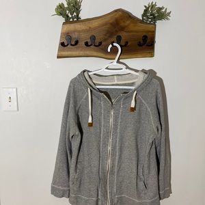 Grey hoodie with pockets EUC
